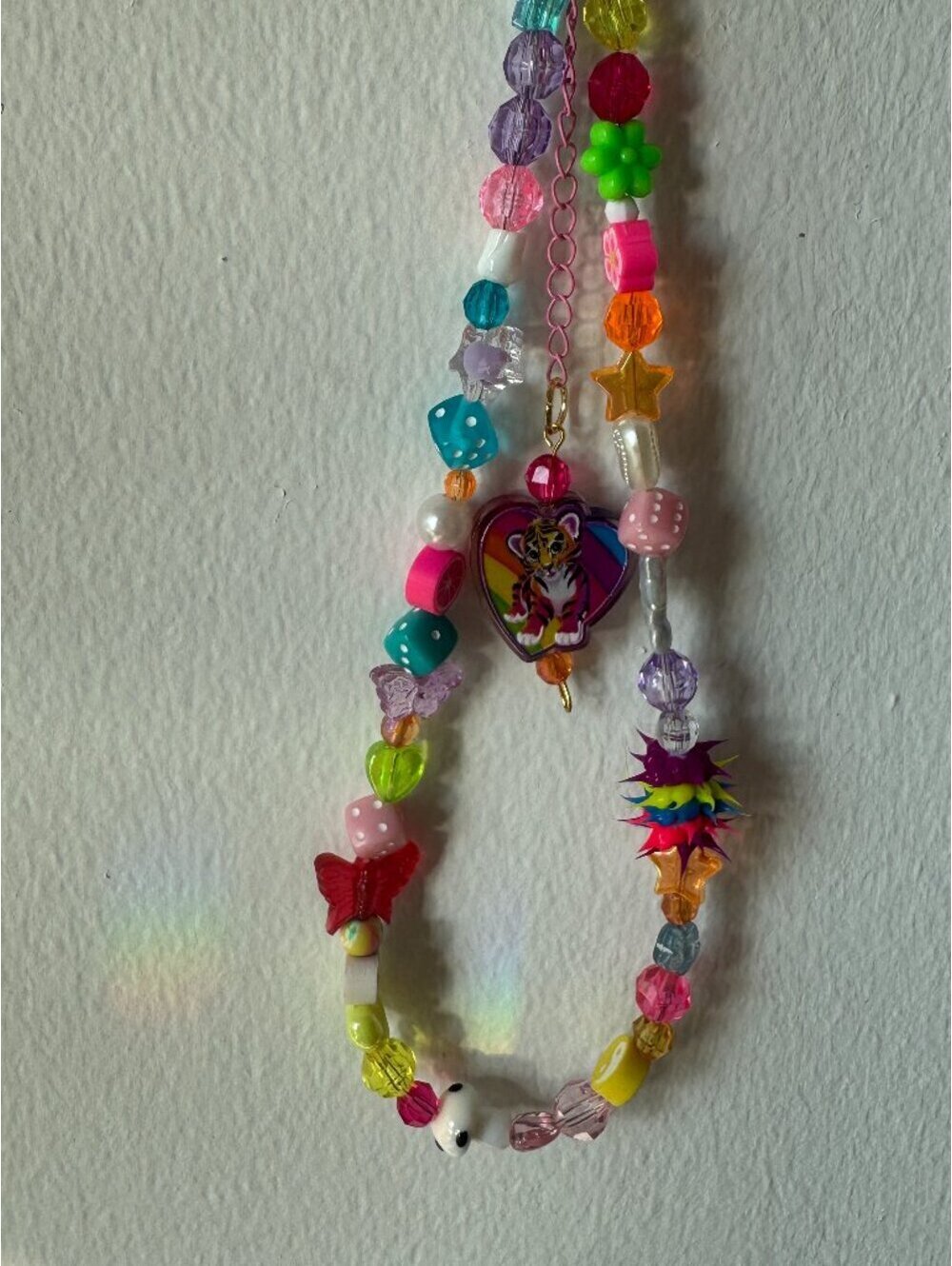 THE SCORPIO RAINBOW TIGER BAG CHARM